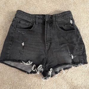 Target highest rise mom shorts size 4 worn twice